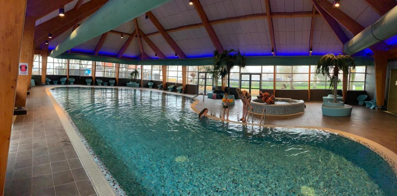 Badhoophuizen 6-Per Bungalow Veluwemeer Trampoline Hulshorst Exteriér fotografie