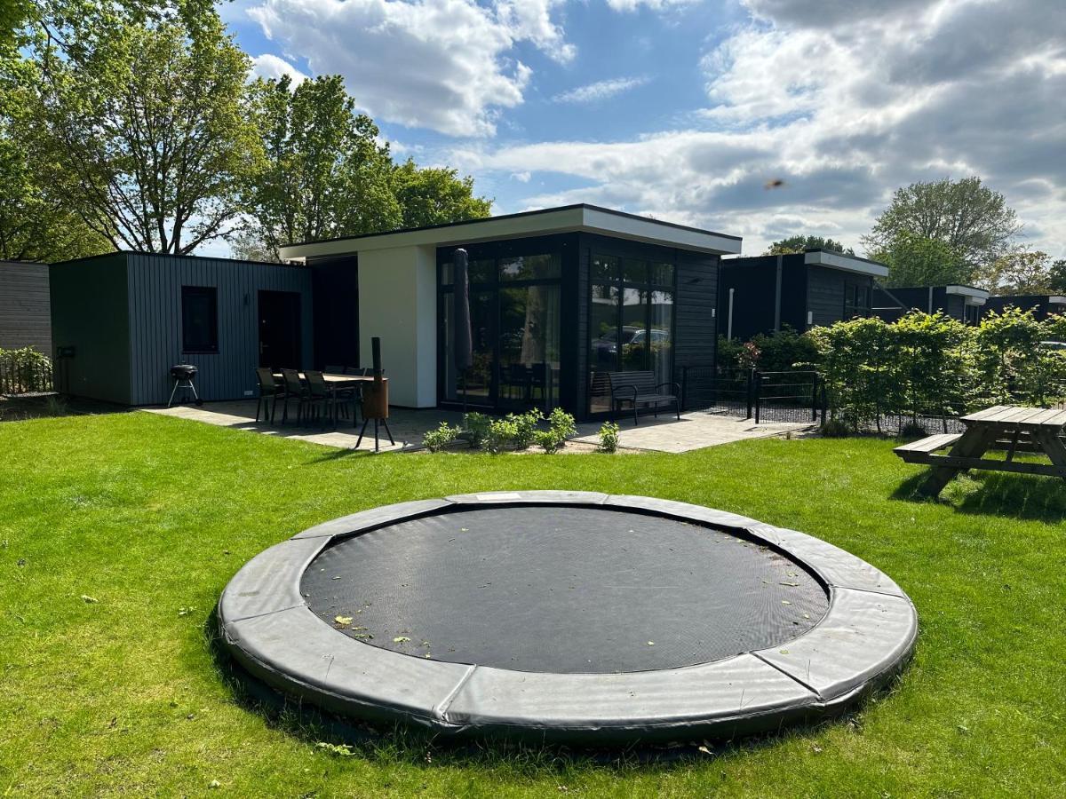 Badhoophuizen 6-Per Bungalow Veluwemeer Trampoline Hulshorst Exteriér fotografie