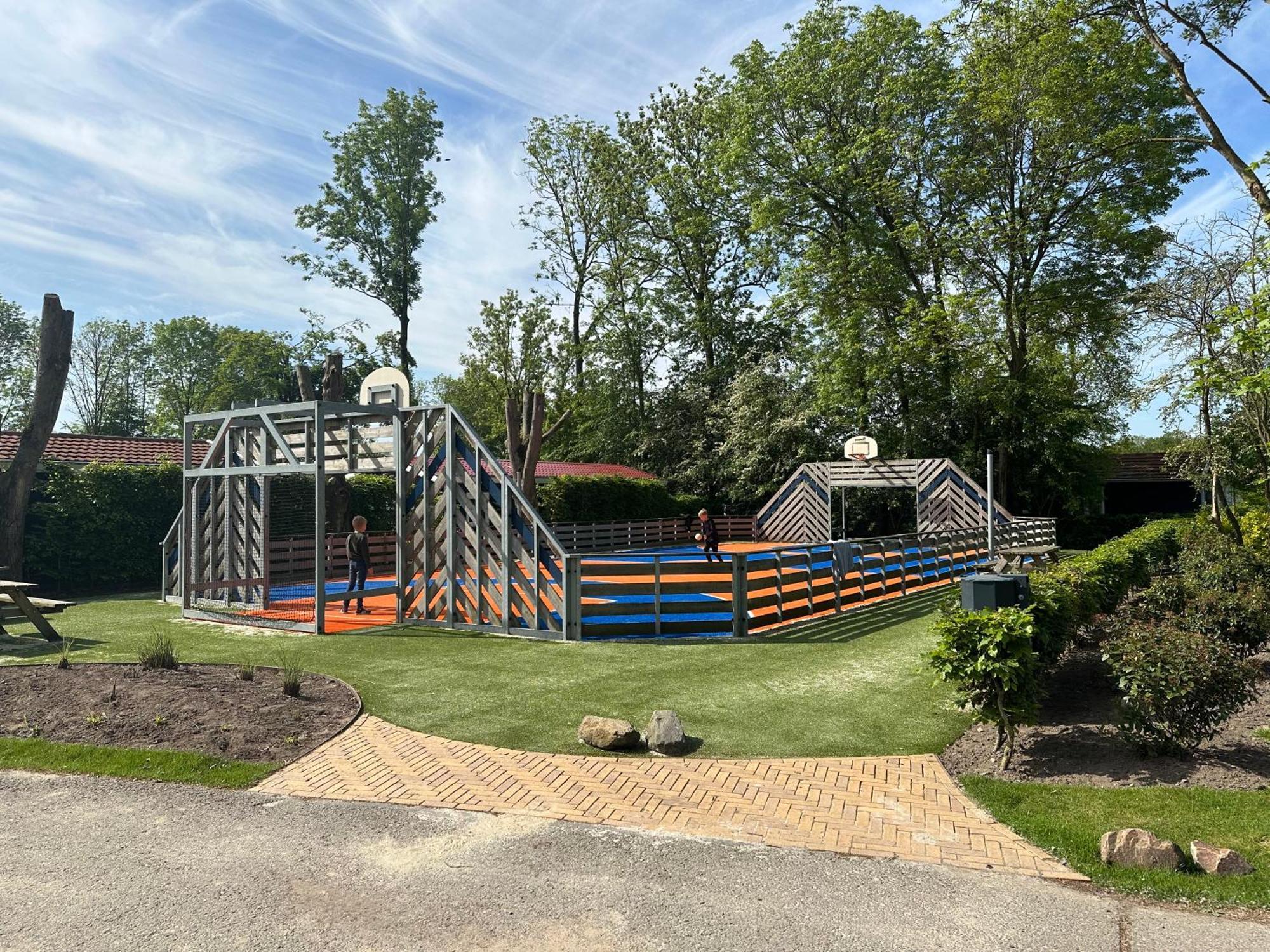 Badhoophuizen 6-Per Bungalow Veluwemeer Trampoline Hulshorst Exteriér fotografie